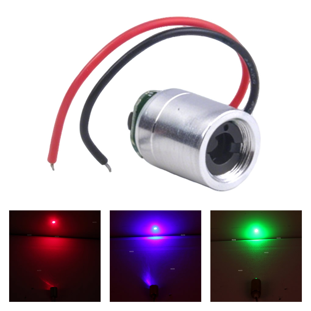 Industrial Green Laser - Φ12x15mm DC 5V 레드-100mW 그린-50mW 블루-100mW
