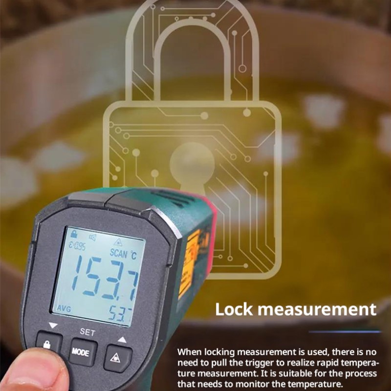 Industrial Laser Thermometer - UNI-T UT306S UT306C 디지털 온도계 레이저