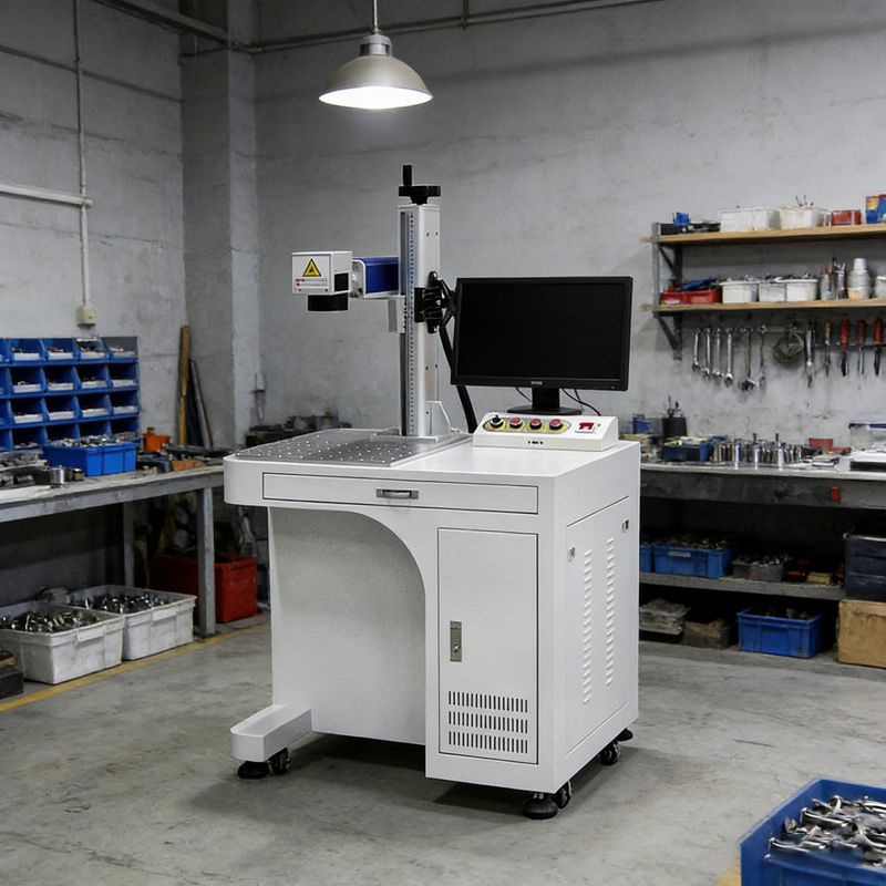 Industrial Laser Marking Machine - 파이버 레이저 마킹 머신 50W CNC