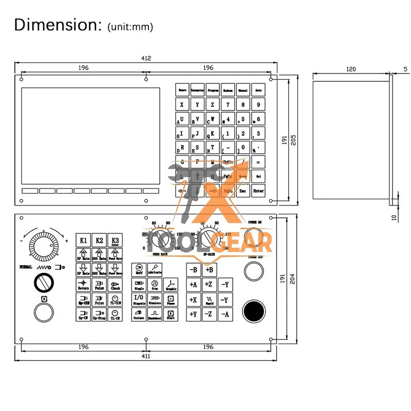 Cnc Router Machine - 2026중국*공장* Szgh 3축 CNC 밀링 컨트롤러