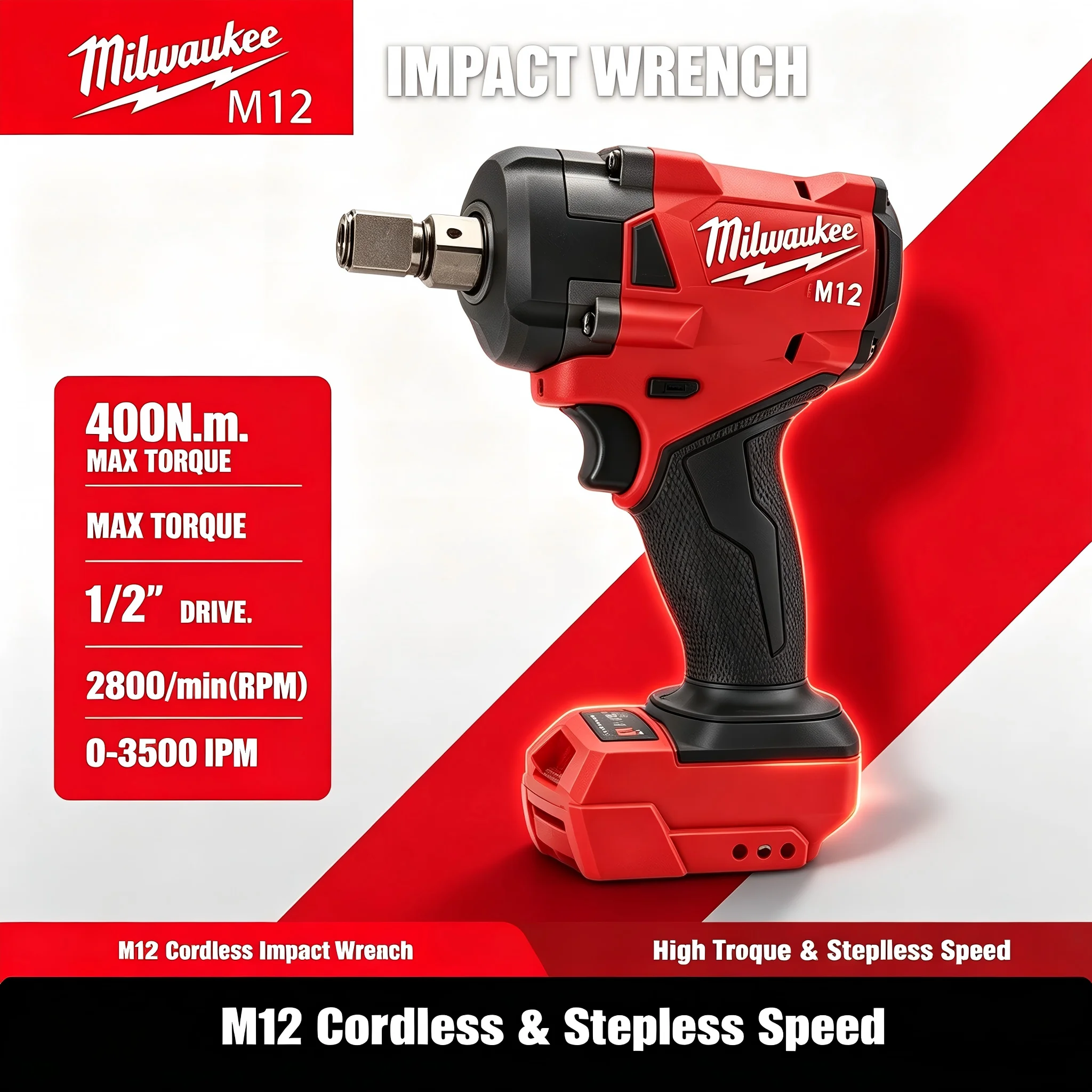 Milwaukee Drill M18 Fuel - 밀워키 M12 M18 FUEL 브러시리스 전기