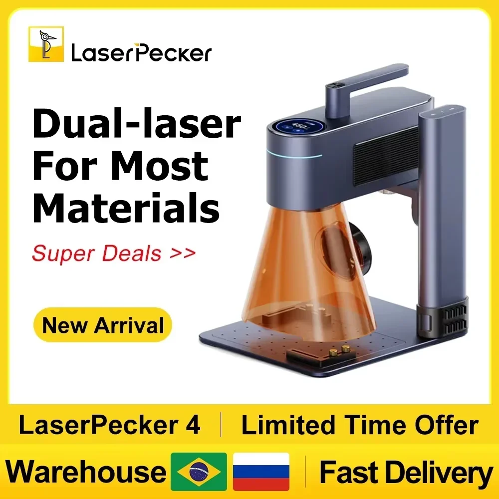 Laser Marking Machine - LASERPEKER 모든 재료용 레이저 조각기, 휴대용