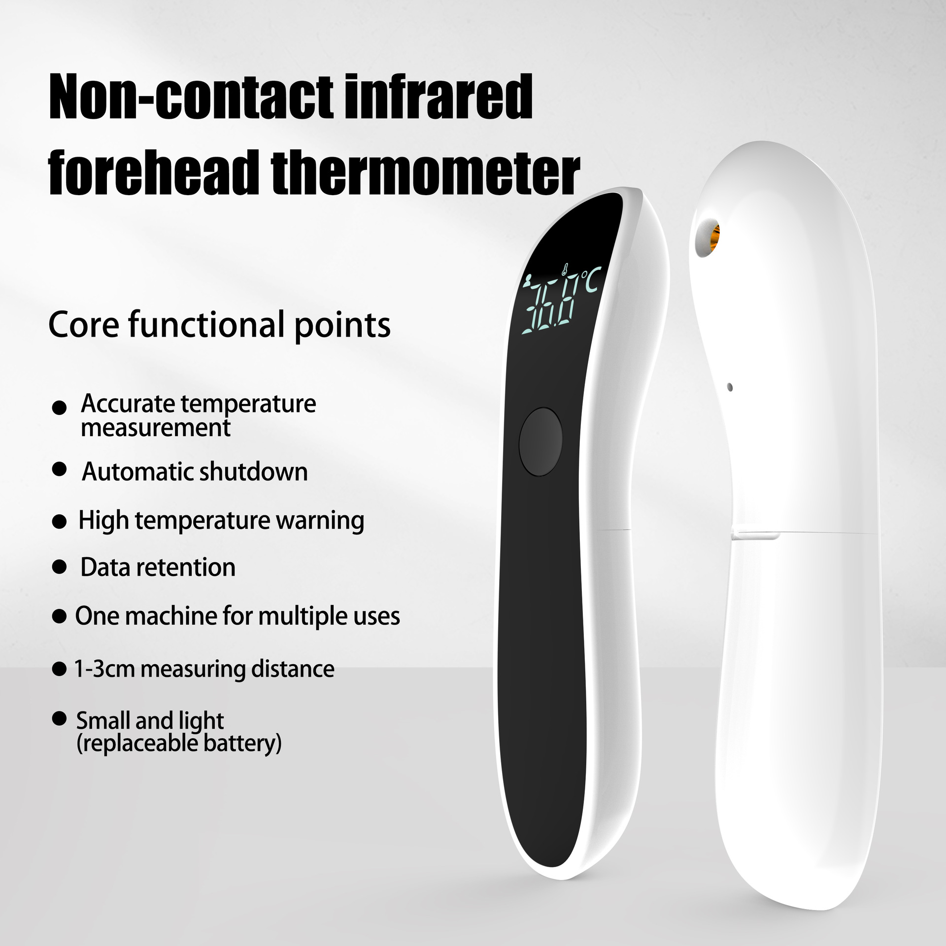 Industrial Laser Thermometer - 적외선 체온계 의료용 가정용 디지털 LCD