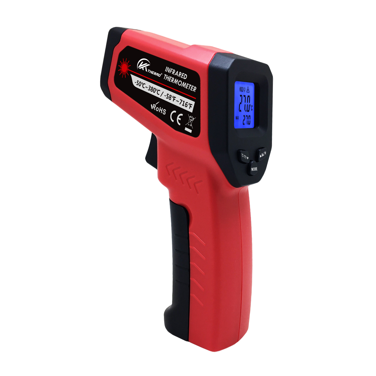Industrial Laser Thermometer - LCD 산업용 전자 온도계 비접촉-50 ~