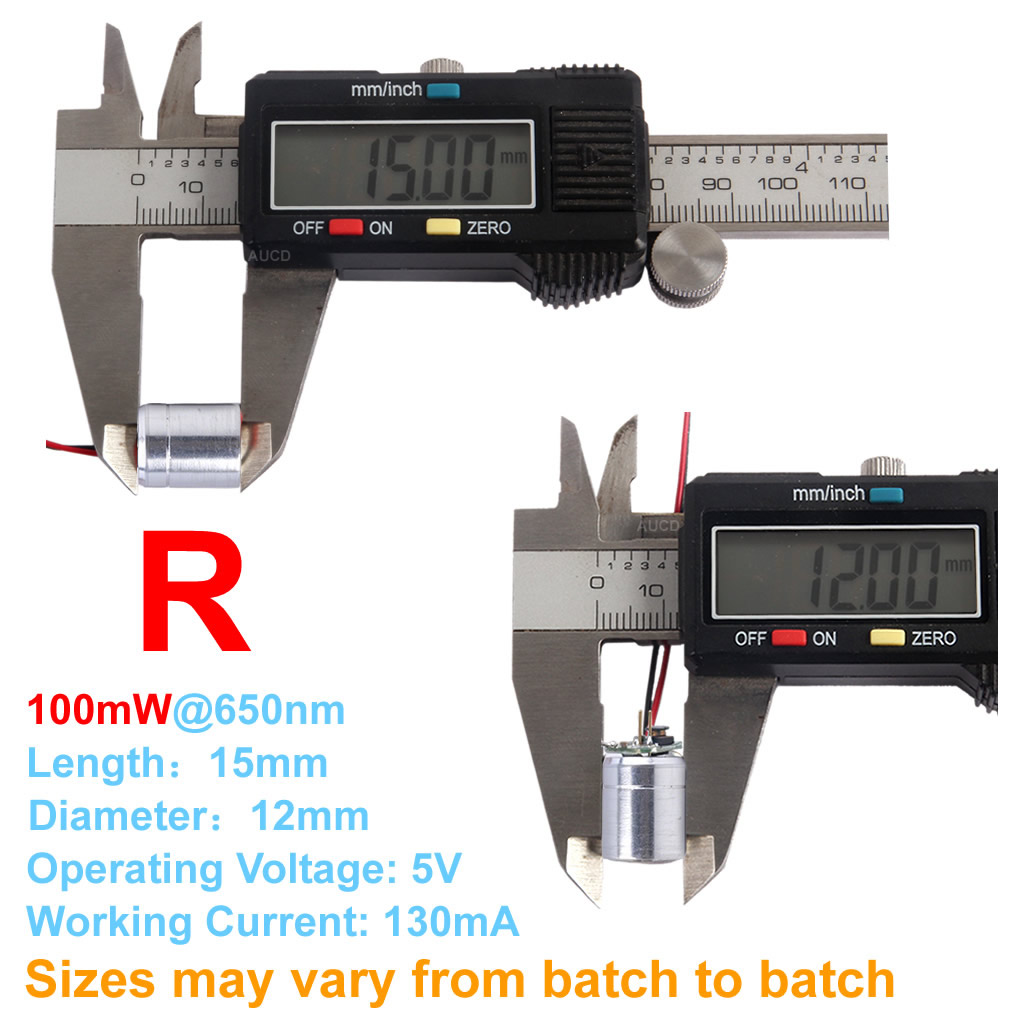 Φ12x15mm DC 5V 레드-100mW 그린-50m - Industrial Green Laser 리뷰 및 가격