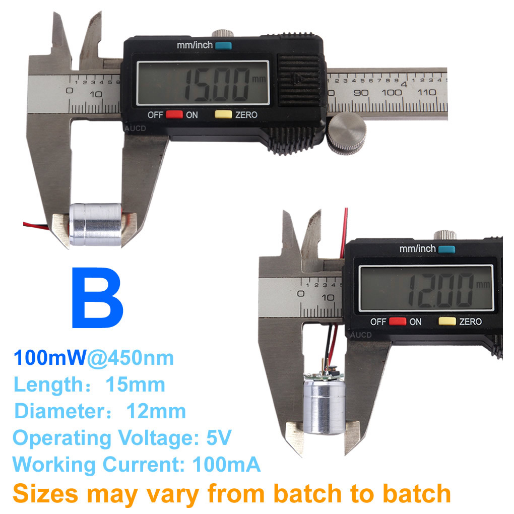 Φ12x15mm DC 5V 레드-100mW 그린-50m - Industrial Green Laser 리뷰 및 가격