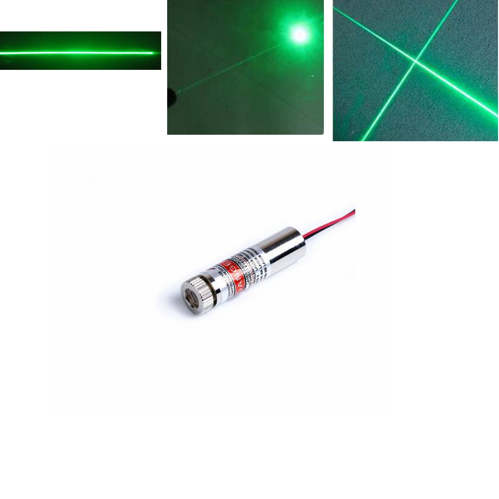 조정 가능한 초점 520nm 130MW 녹색 도트/라인 - Industrial Green Laser 리뷰 및 가격
