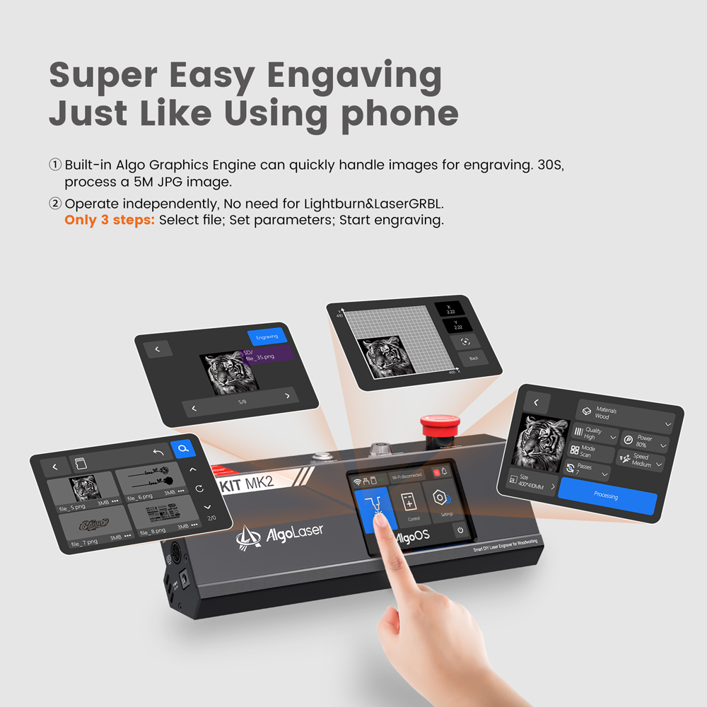 AlgoLaser 레이저 조각 기계 DIY 키트 MK2 - Laser Marking Machine 리뷰 및 가격