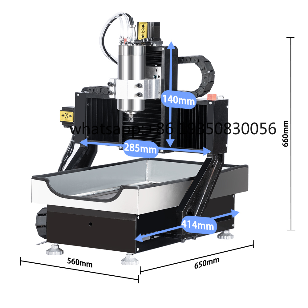 고정밀 3/4축 데스크탑 주철 목재 CNC 3040 6 - Cnc Router Machine 리뷰 및 가격