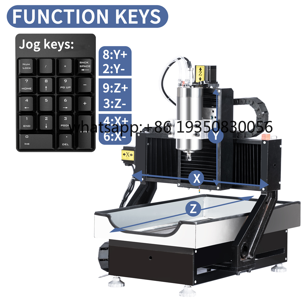 고정밀 3/4축 데스크탑 주철 목재 CNC 3040 6 - Cnc Router Machine 리뷰 및 가격
