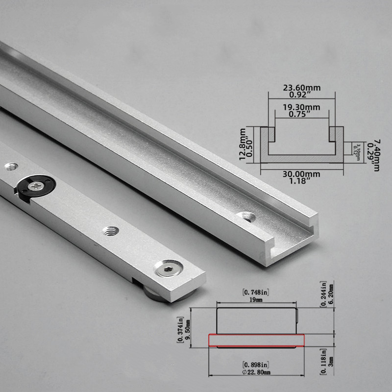 2개입 T-트랙 & 마이터 트랙 지그 키트, T-슬롯  - Aluminum T-Slot Profile 리뷰 및 가격