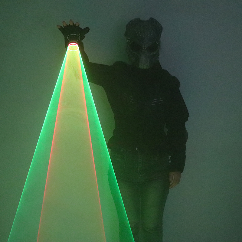 새로운 녹색 빨간색 레이저 소용돌이 장갑 손가락 램프  - Industrial Green Laser 리뷰 및 가격