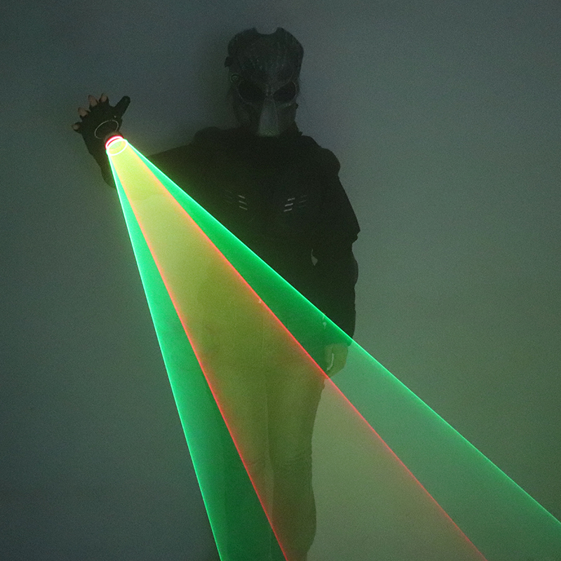 새로운 녹색 빨간색 레이저 소용돌이 장갑 손가락 램프  - Industrial Green Laser 리뷰 및 가격