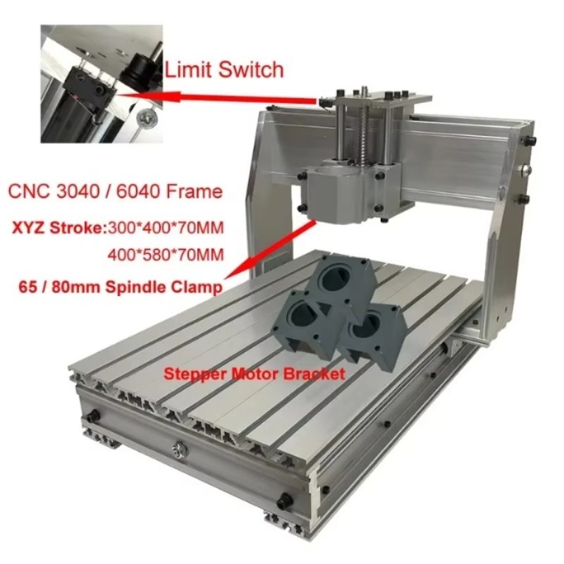 알루미늄 CNC 3040 6040 프레임 키트 리미트  - Cnc Router Machine 리뷰 및 가격