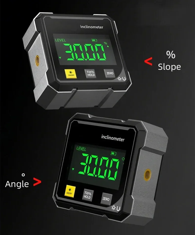 새로운 양면 자석식 디지털 각도기 레벨 경사계 레이저  - Industrial Laser Alignment Tool 리뷰 및 가격