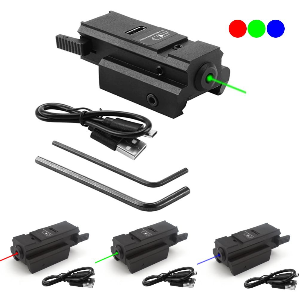 USB 충전 기능이 있는 파란색 녹색 빨간색 도트 레이 - Industrial Green Laser 리뷰 및 가격