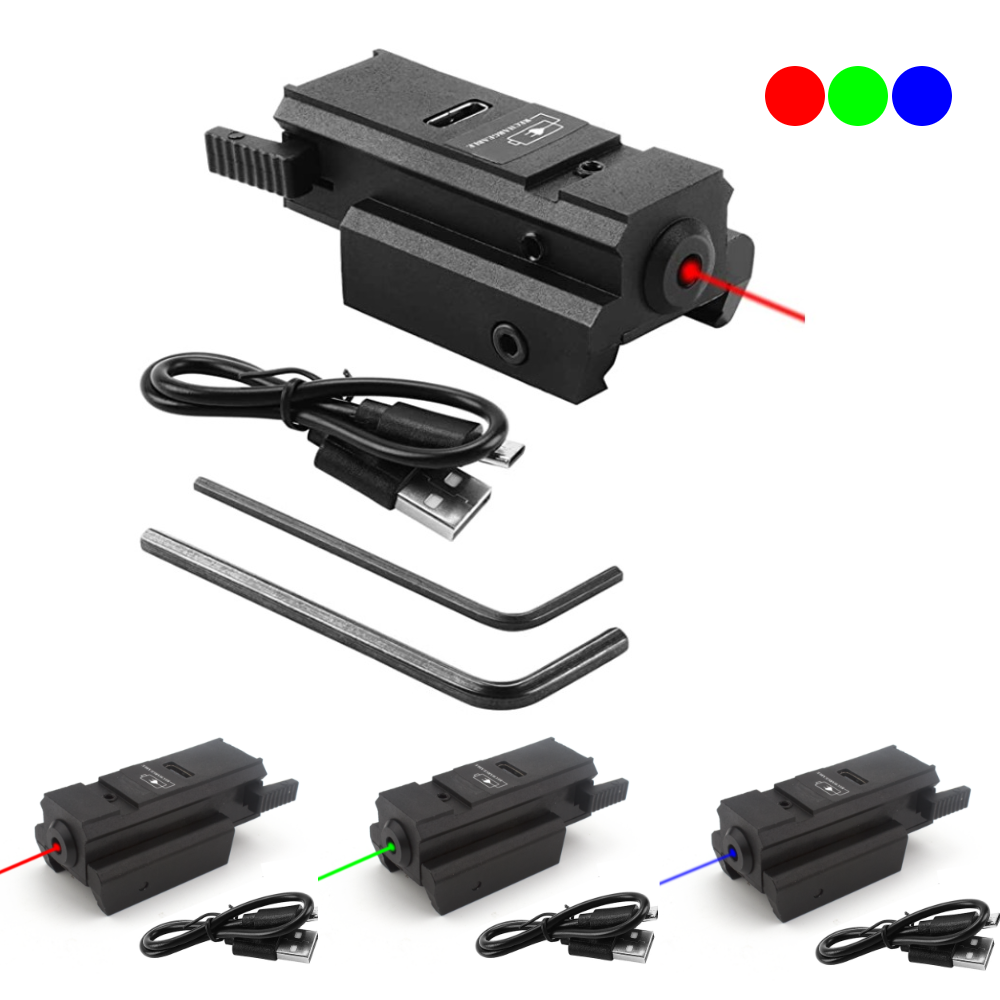USB 충전 기능이 있는 파란색 녹색 빨간색 도트 레이 - Industrial Green Laser 리뷰 및 가격